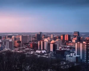 Landscape image of Hamilton, Ontario.